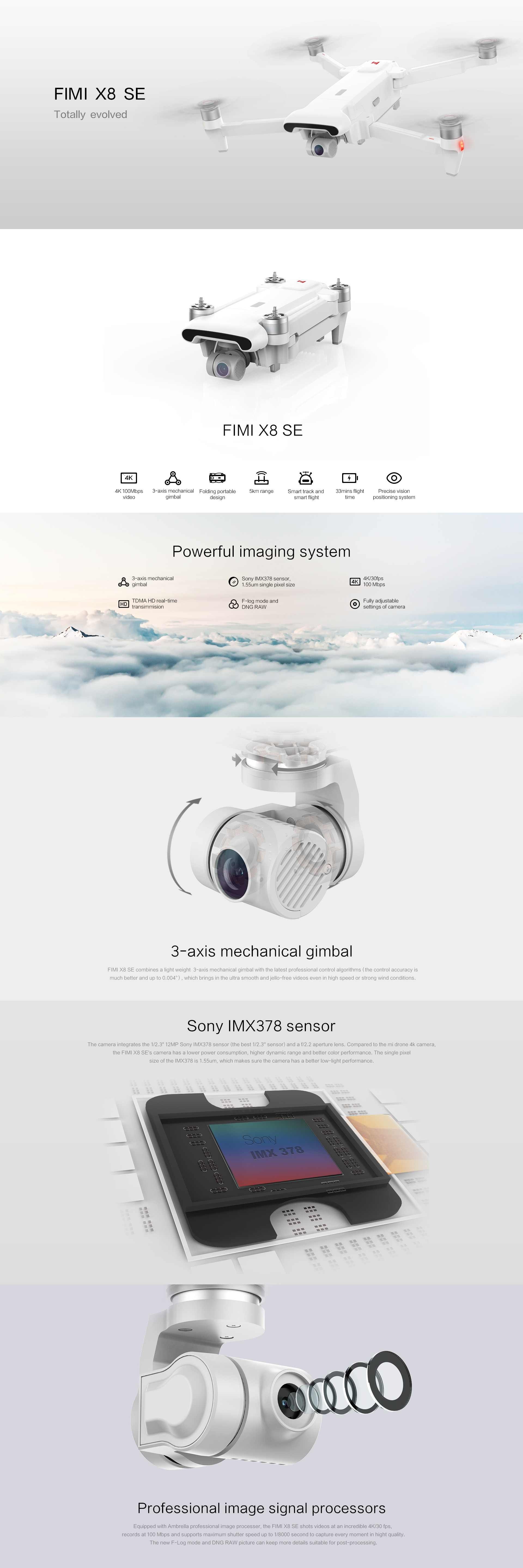 Квадрокоптер Xiaomi FIMI X8 SE